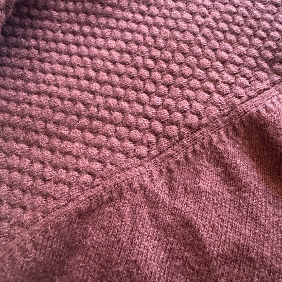 LOFT V-Neck Sweater Duo - Maroon and Gray - Picture 4 of 6